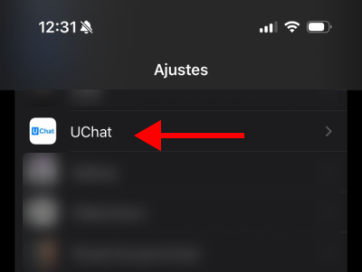 iOS Ajustes